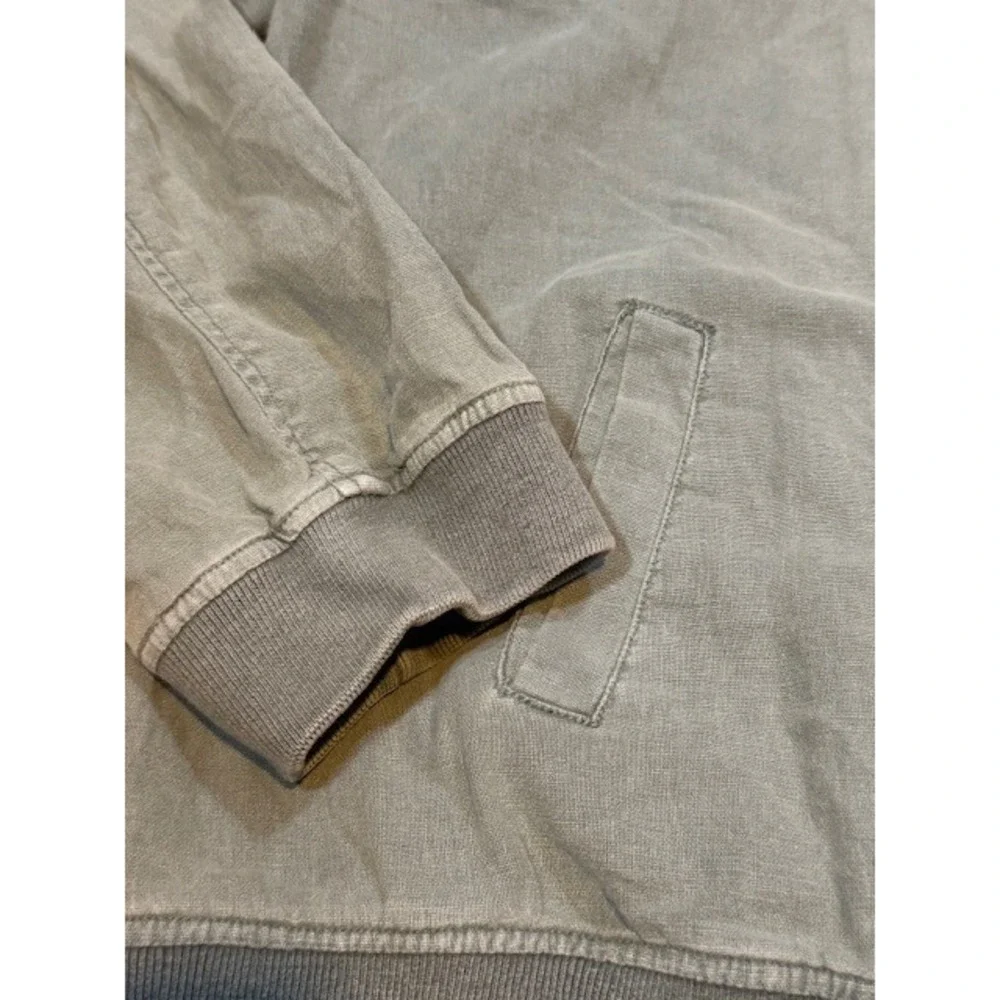 Natural Blue by Visitor Linen Bomber Jacket XXL‎ Sage Green Zip Up Lightweight